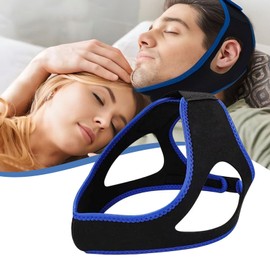 Anti Snore Chin Strap Devices, Snore Stopper, Comfortable Stop Snoring Solution for Sleep Chin Strap, Adjustable and Breathable Anti Snoring Devices for Men Women Better Sleep