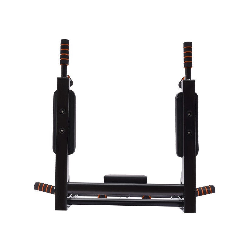 TBvechi Pull Up Bar Raise Dip Station Vertical Knee Exercise