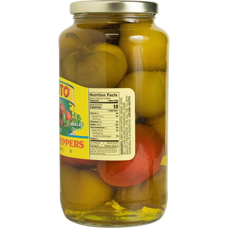 Cento Sweet Cherry Peppers - Pack of 3
