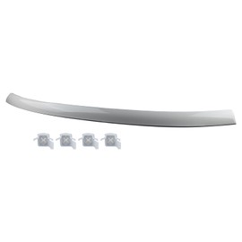 SAOKNCE Front Upper Outside Windshield Molding Fit for 2007-2014 Toyota FJ Cruiser Top Pillar with Side Molding White Color 75503-35061-A0