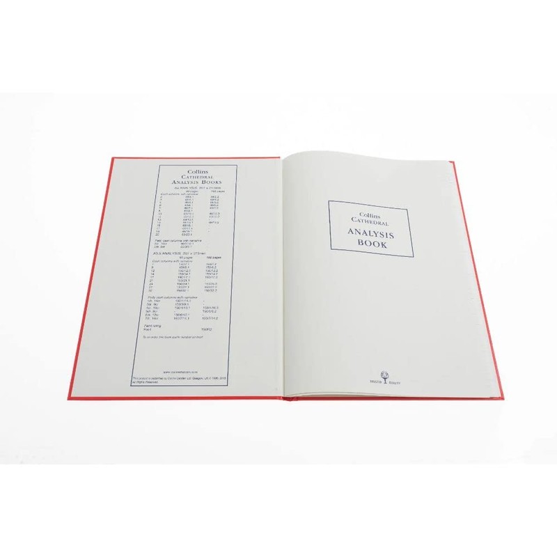 Collins Debden Ltd 060734 69 Series Cathedral A4 Analysis Book,