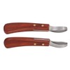 Hoof Trimmer Shears Stainless Steel Blade Rubber Wood Handle Multipurpose