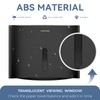 interhasa! Paper Towel Dispenser Wall Mounted, Adhesive Multifold Trifold c