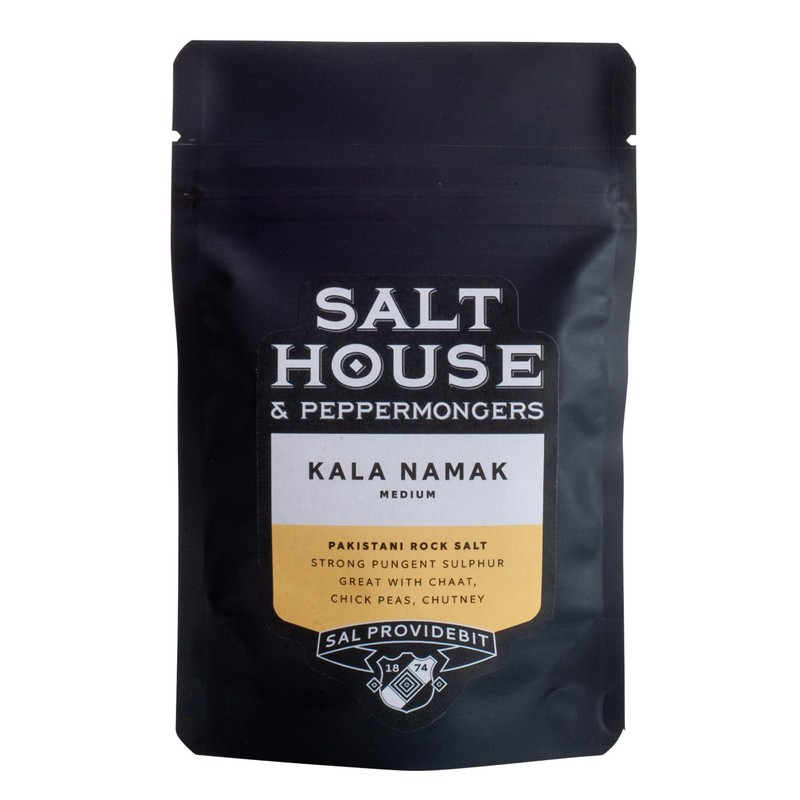 Kala Namak Rock Salt Gourmet Himalayan Black Salt Medium Grain