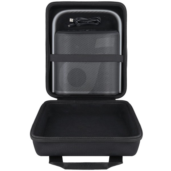 co2CREA Hard Carrying Case for Soundcore Motion X500 Portable Bluetooth Speaker, Bag Only, black
