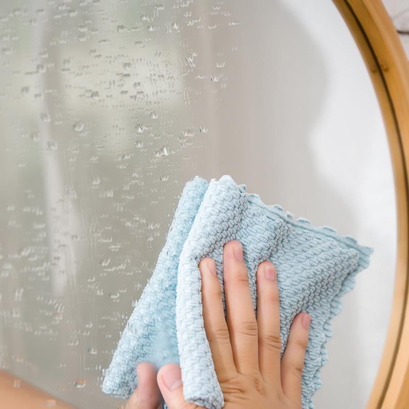 Microfiber Dish Towel, Kitchen Cloth, Absorbent and Quick Drying, Absorbent