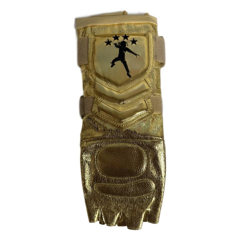 Ews Premium Gold Roman Reigns Glove and Gauntlet Set