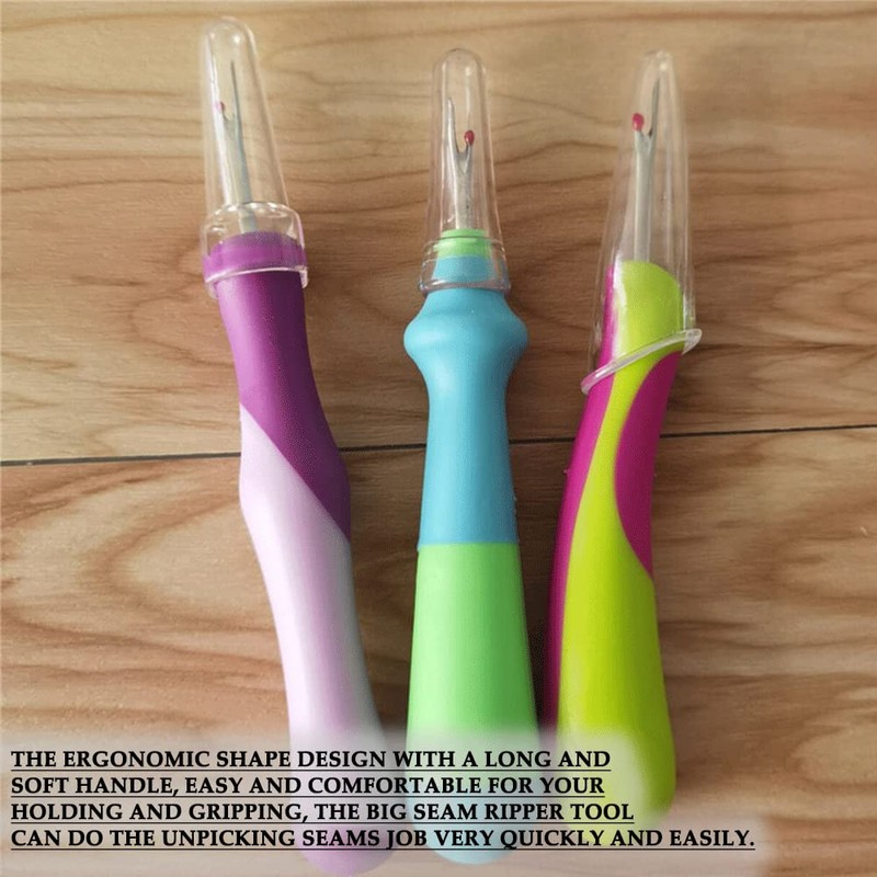 4PCS Seam Rippers Colorful Stitch Seam Ripper Handy Stitch Unpicker