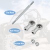 Motoforti Handlebar Silver Pack of 2 for 49cc Electric ATV