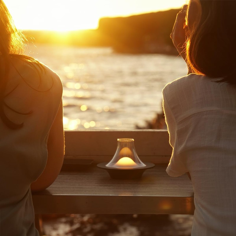 Owlpack Puff Cordless LED Lamp with Adjustable Dimmer - Olive