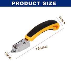 Staple Remover Tool,2 Pcs Staple Puller Tool Heavy Duty Staple Removers Strength Staple Puller Removing with Ergonomic Handle for Office School and Home