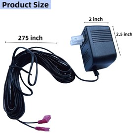 7351054 Water Softener Power Supply Cord Length 275 inches 24 Volt AC Fits Most Major Brands of Whole House