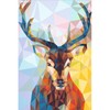 WACYDSD Puzzle 1000 Pieces Abstract Deer Classic Puzzle DIY Kit
