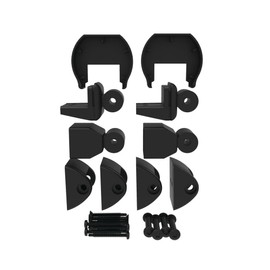 VersaRail Winchester Aluminum Rail Stair Bracket Kit, Matte Black