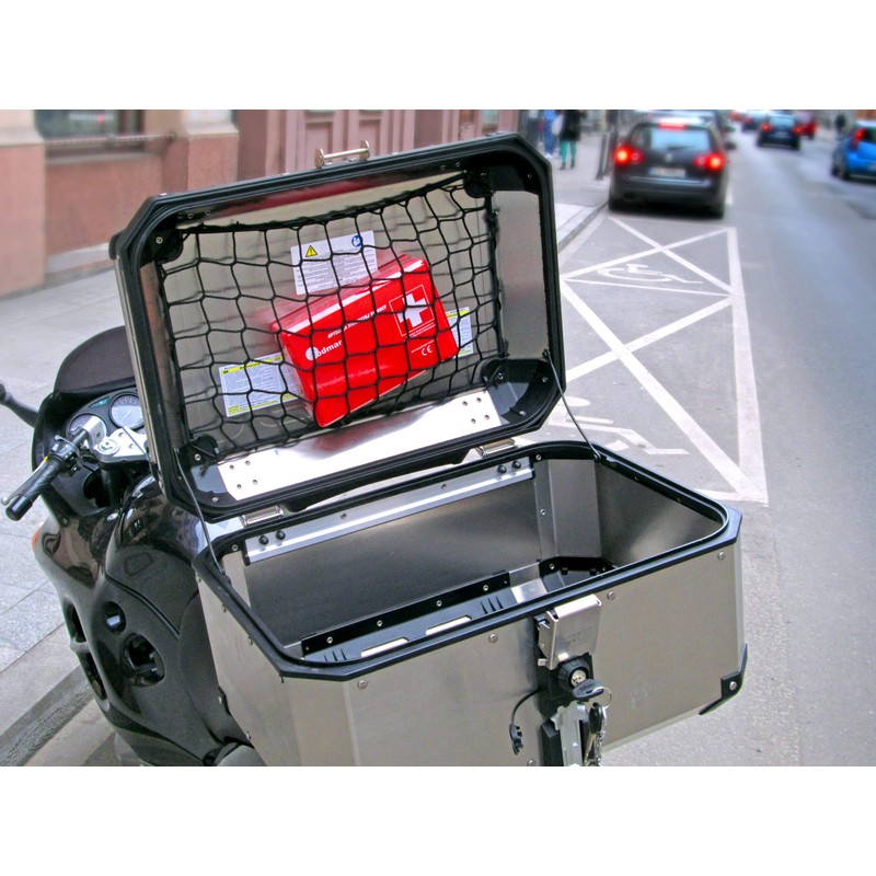 TrunkExpert Boot Net Compatible with GIVI Trekker Outback - Top