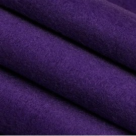 M00382-YD MOREZMORE Thin Felt for Doll Clothes or Puppets Violet Purple 1 Yard 36" x 35" Fabric Light Weight Soft Rayon Felt MOREZMORE