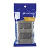 Volteck PA-APDO1-LA, Placa armada con 2 interruptores sencillos color acero