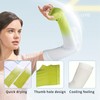 Andiker 3 Pairs UV Sun Protection Arm Sleeves, Cooling Breathable