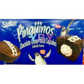 Marinela 2 Packs Marinela Pinguinos Chocolate Creme-filled Cupcakes 24 CT 41.86 OZ Each