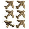 ZH-ZHENGHENG 6 Pack Airplane Drawer Knobs，Unique Cabinet Knobs for Cabinets