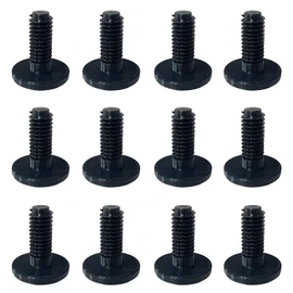 SPANSEE 12 PCS Long Bolts Compatible with Suncast Storage Sheds, Upgraded Replacement Bolt for Suncast Sheds, Storage Sheds Replacement Screws (Screwdriver is not Included)