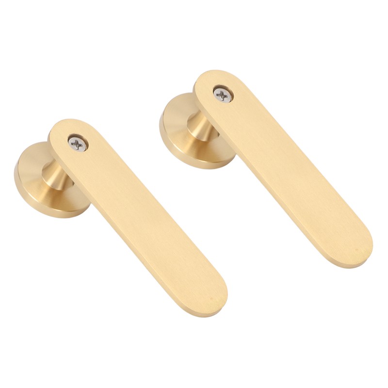 2Pcs Towel Hook Brass Clothes Coat Robe Hanger for Bathroom