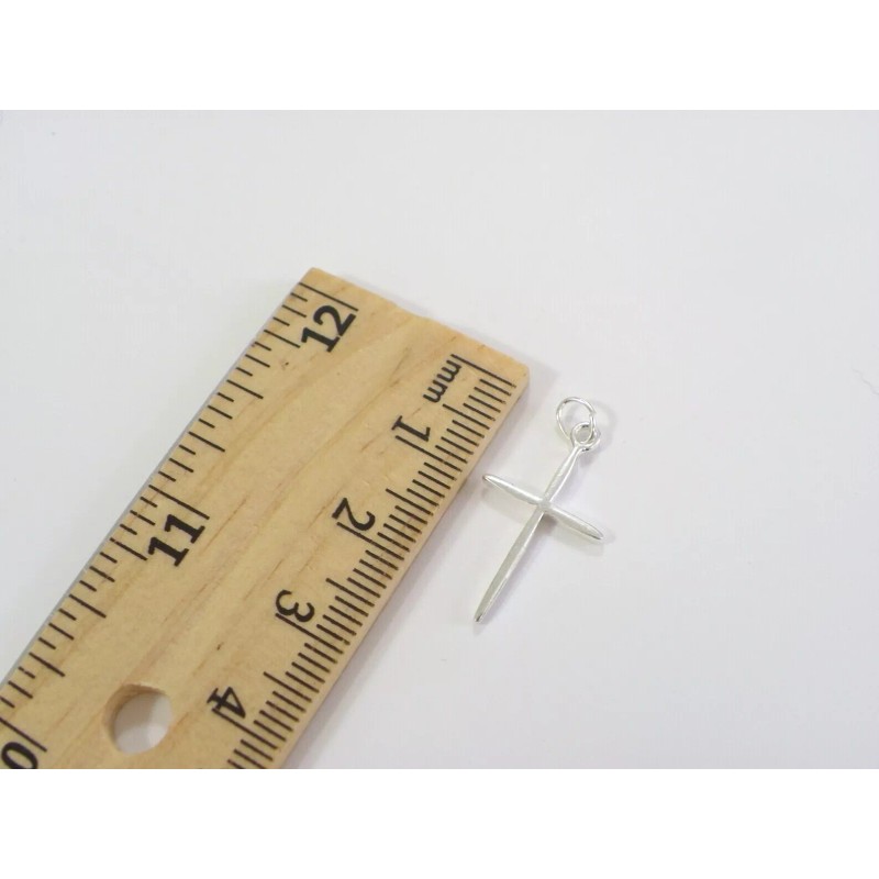 Sterling Silver cross charm Pendant