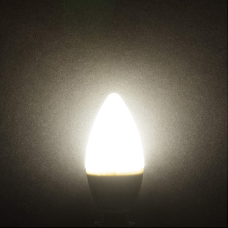 Simba Lighting LED Candelabra Light Bulbs B11 (C37) Candle Shape
