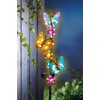 Solar Lights Outdoor Waterproof Garden Butterfly Light Decorative Solar Stake