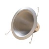 Joint Bright Lighting 6" Deep Self Flange Air-Shut Baffle Trim