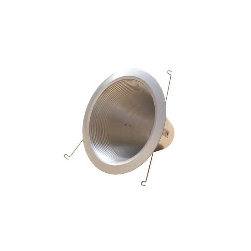 Joint Bright Lighting 6" Deep Self Flange Air-Shut Baffle Trim