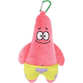 Tees Factory SB-5546292PT Plush Zipper Mascot with Carabiner Patrick H 6.7 x W 4.4 x D 2.6 inches (170 x 112 x 66 mm)