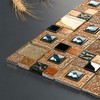 Simple Tile - 5 Sheets Glass and Stone Mosaic Tile