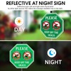 Faittoo No Peeing No Pooping Dog Sign with 36" Stake