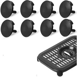 Air Fryer Accessories Replacement Bumpers for Ninja Foodi Airy Fryer, 8 PCS, Silicone Feet Tabs Tips Accessories for Ninja Foodi DZ201 DZ090 DZ100 DZ401 DZ550