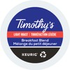 Timothy's, Breakfast Blend, Single-Serve Keurig K-Cup Pods, Light Roast Coffee,