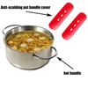 ZAHD 12 Pairs Pot Handles Holder Hot Handle Holder Heat