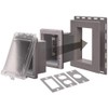 TayMac MR420CG 1-Gang Recessed Enclosure Extra Duty, 6-in-1 Nonmetallic Weatherproof