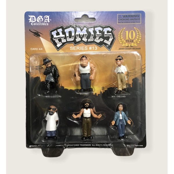 Homies Series #13 Collectible Figures Card # 4 of 4
