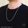 Giorgio Bergamo 925 Italian Sterling Silver 2.5mm Miami Cuban, ITProLux