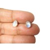 Art Gecko MSST0905181 Sterling Silver Moonstone Stud Earrings 925 x