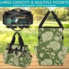 Spring Leaves Gardening Tool Bag,Heavy Duty Garden Tote Bag,Portable Oxford