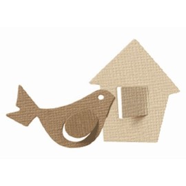 QUICKUTZ We R Memory Keepers 2-Inch by 2-Inch Die, Pop-up Bird