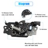 X AUTOHAUX Car Engine Hood Latch Lock for Ford Escape