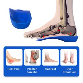 FiotSkep Plantillas Ortopédicas Originales Para Zapatos De Arco Alto 3/4 Para Fascitis Plantar, Pies Planos, Sobrepronación, Plantillas Cómodas Para Almohadillas Metatarsianas, Alivio Del Dolor En El