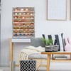 GMFrames 18x24 Wooden Shadow Box Frame with Removable Shelves Deep