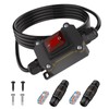 KarlKers 5FT 12V Inline Switch IP68 Waterproof, Outdoor On/Off Toggle