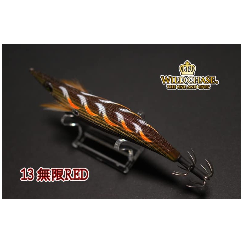 SquidMania Wild Chase Wild Chase No. 3.5 13. Infinity Red