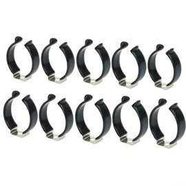 SPORTARC 10Pcs Spring Terry Clips,Terry Tool Clips,Heavy Duty Tool Storage Strap,Wall Mounted Tool Spring Terry Clips Storage Hangers