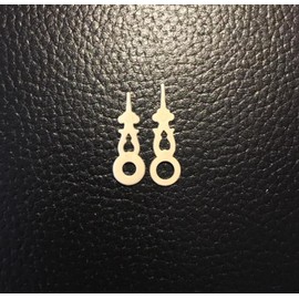 Cuckoo Clock Parts Plastic Bone Hands 1” Center Hole Minute Hand